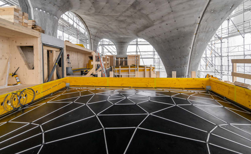 These ingenious floors use 70% less concrete and 90% less steel