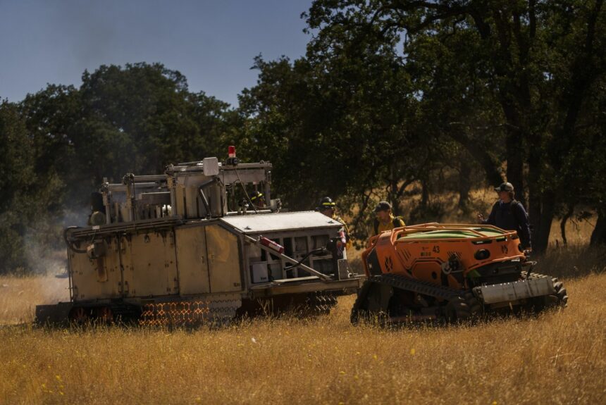 Robots Are Starting (Good) Fires in California